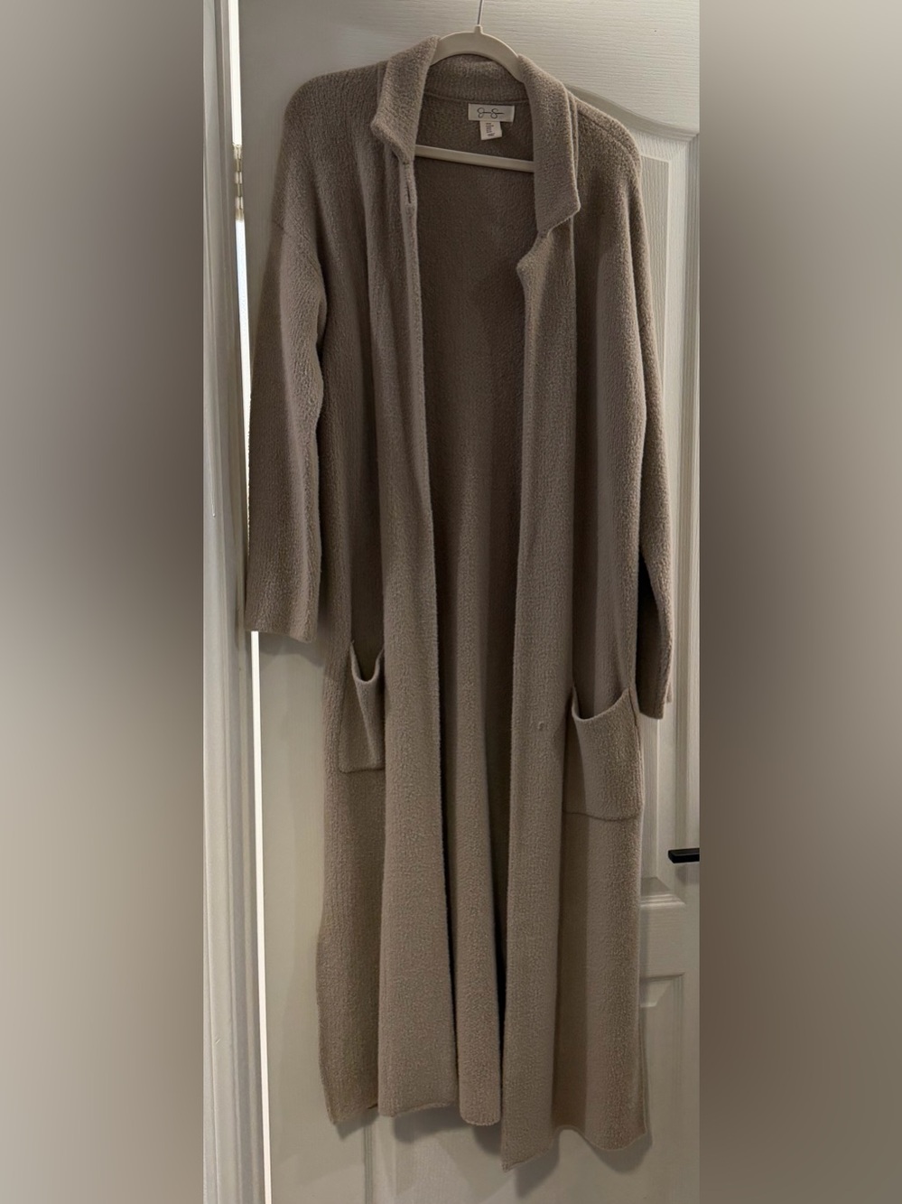 Jessica Simpson Long Open-Front Cardigan